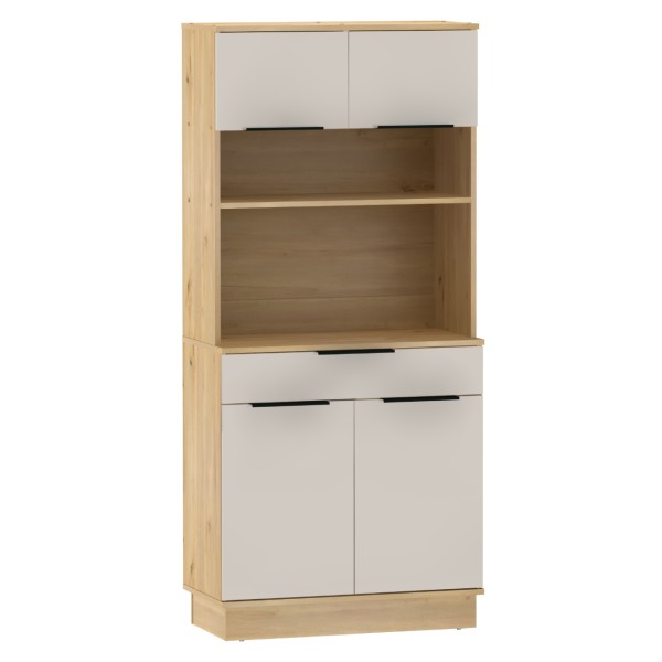 Bufet cu paru uşi, stejar artisan/caşmir, LILIEN TYP 1