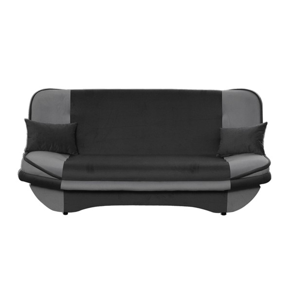 Canapea extensibilă, gri deschis/gri închis, GURU