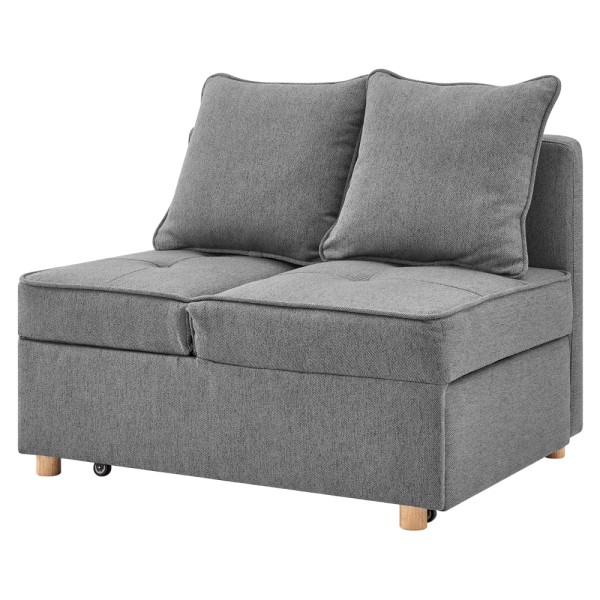 Canapea extensibilă, gri, OSVALDO