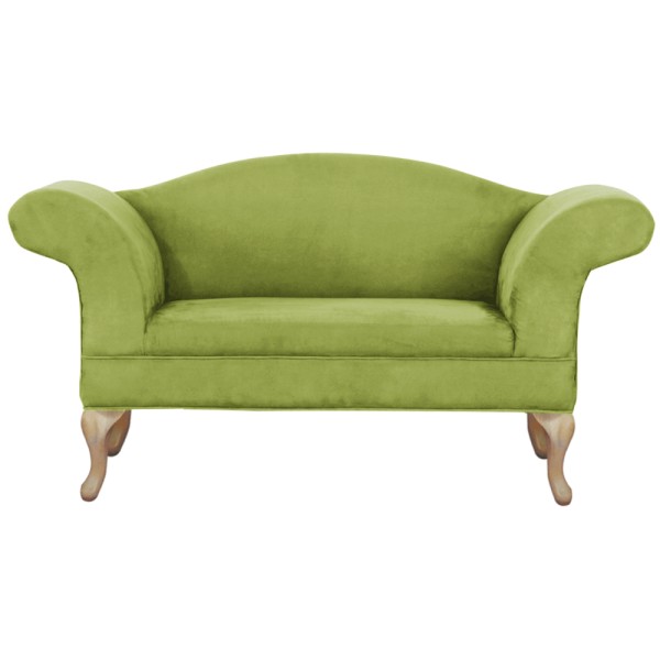 Canapea, verde/ stejar, FABRICIO