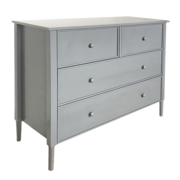 Comodă, gri, AVIELA