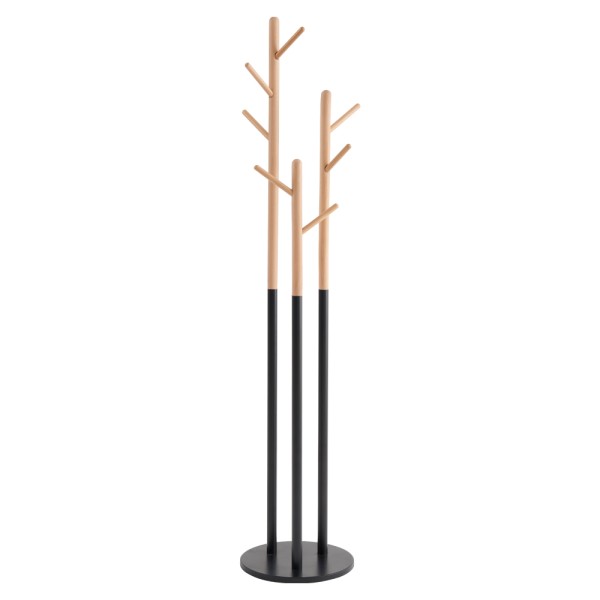 Cuier, negru/natural, TAVEL