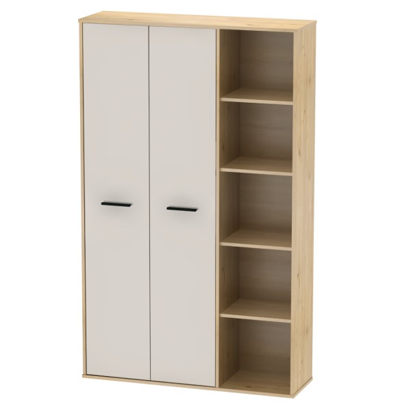 Dulap cu raft, stejar artisan/caşmir, MAURUS NEW MA52