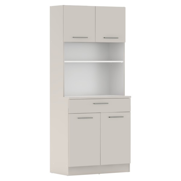 Dulap de bucătărie cu patru uşi, caşmir, DOMIS NEW