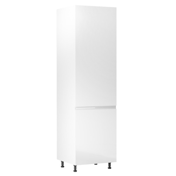 Dulap pentru frigider, alb lucios, bucătăria AURORA