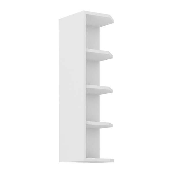 Dulap superior cu rafturi, alb, LULA 30 G-90 ZAK