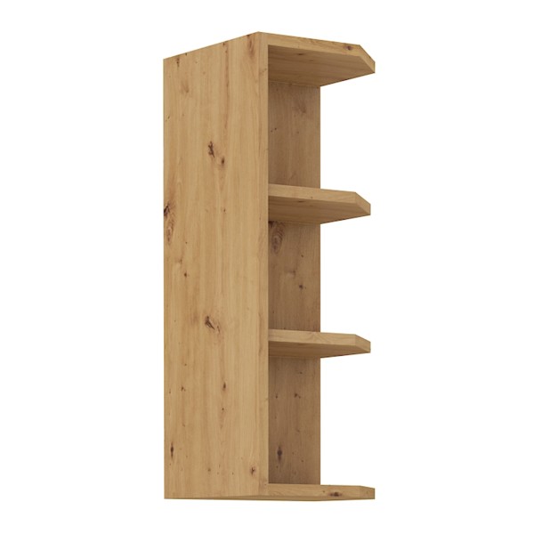 Dulap superior cu rafturi, stejar artisan, LULA 30 G-72 ZAK