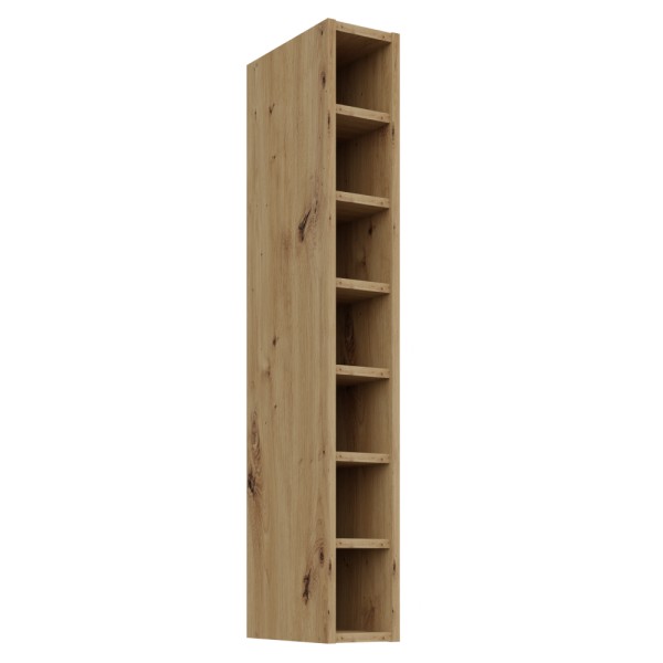 Dulăpior superior cu poliţă stejar artisan, FRISBO/ARSANY 15 G-108 OTW