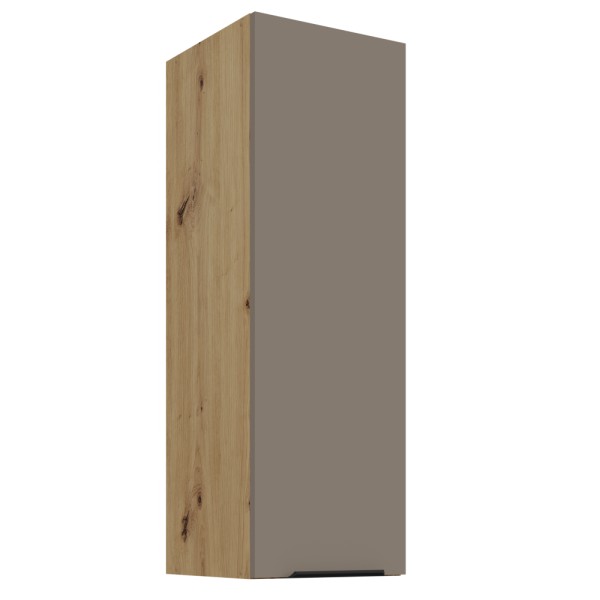 Dulăpior superior, sandgrau/stejar artisan, FRISBO 30 G-90 1F