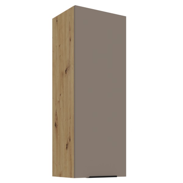 Dulăpior superior, sandgrau/stejar artisan, FRISBO 40 G-108 1F
