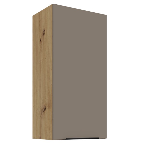 Dulăpior superior, sandgrau/stejar artisan, FRISBO 45 G-90 1F