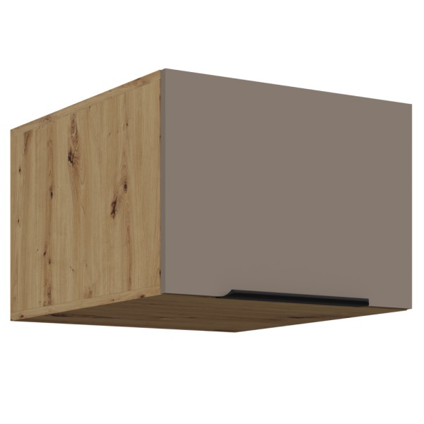 Dulăpior superior, sandgrau/stejar artisan, FRISBO 50 NAGU-36 1F