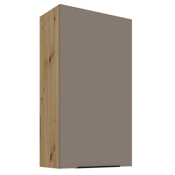 Dulăpior superior, sandgrau/stejar artisan, FRISBO 60 G-108 1F