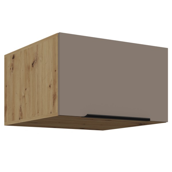 Dulăpior superior, sandgrau/stejar artisan, FRISBO 60 NAGU-36 1F