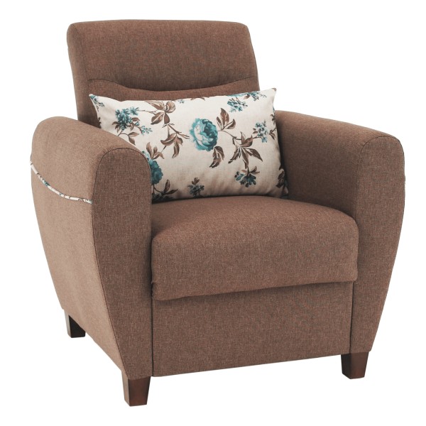 Fotoliu, bej închis, MILO