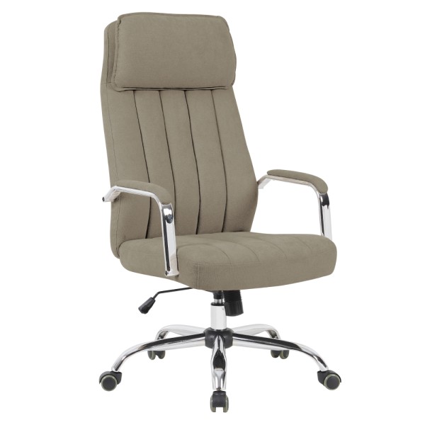 Fotoliu de birou, bej/crom, JODY