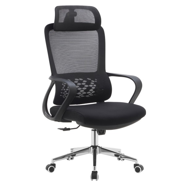 Fotoliu de birou, negru, FOSTER TYP 1