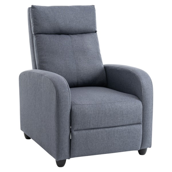Fotoliu de relaxare, gri, KRESO NEW