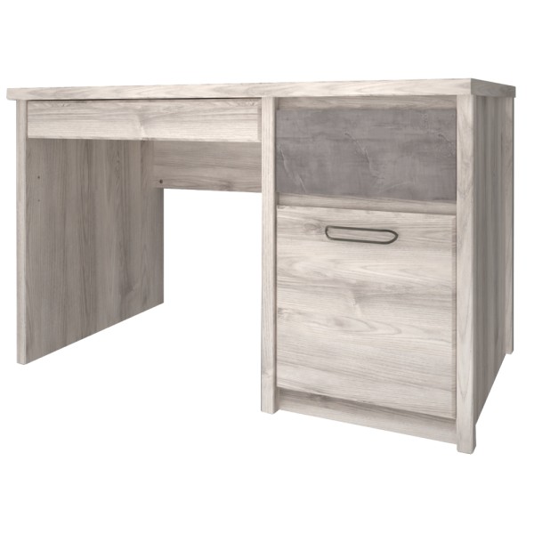 Masă PC 1D2S, castan Nairobi / onix, JESI NEW