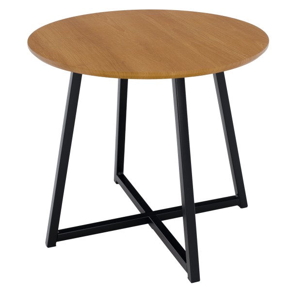 Masă, stejar/ negru, TANIA