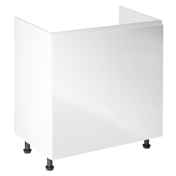 Mască pentru chiuvetă, alb lucios, bucătăria AURORA 