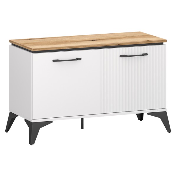 Pantofar, alb/stejar evoke, VELIS 2D