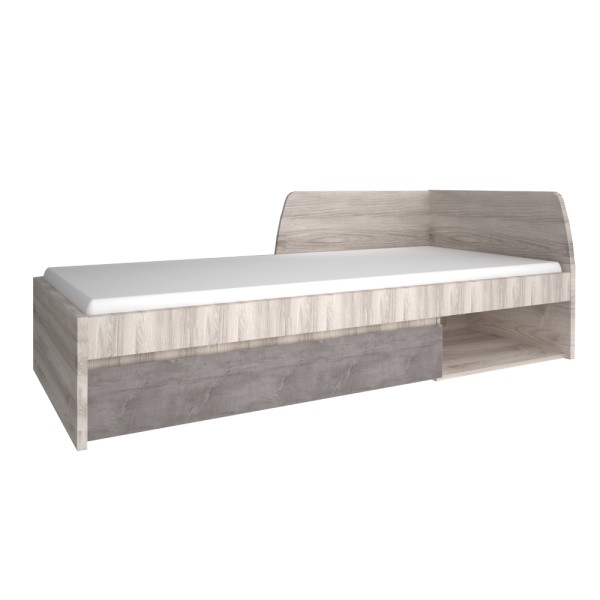 Pat, 90x200, castan Nairobi / onix, JESI NEW