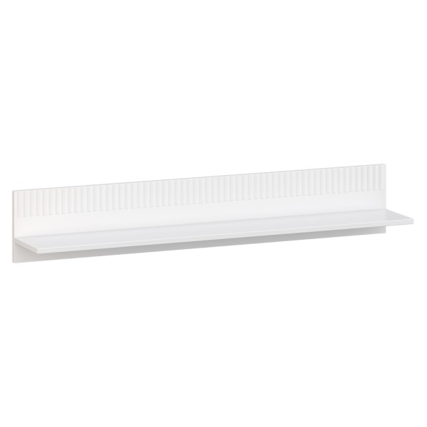 Poliţă de perete 130, alb, VELIS