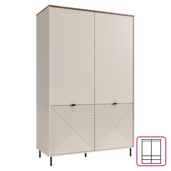 Raft, caşmir/stejar castello, EYCO 4D