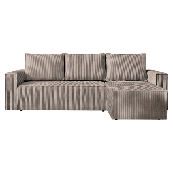 Set canapea universală, gri-bej Taupe, APEL ROH