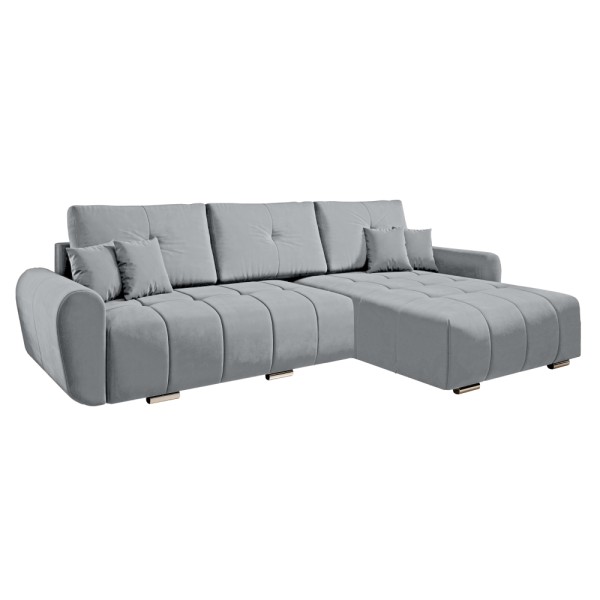 Set canapea universală, gri deschis, LONGA ROH