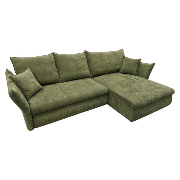 Set de canapea universală, verde, TORY ROH