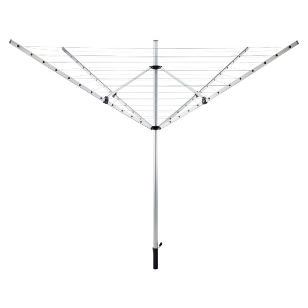 Uscător de haine de grădină, argintiu/neagră, 50 m, ROTARY NEW TYP 1