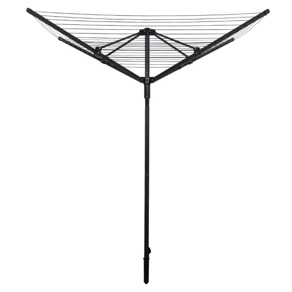 Uscător de haine de grădină, negru, 45 m, ROTARY NEW TYP 3