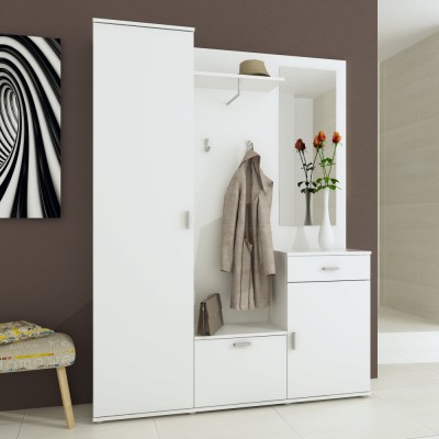 Ansamblu hol, alb, AMALIA