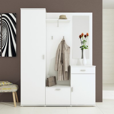 Ansamblu hol, alb, AMALIA