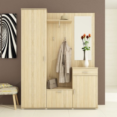 Ansamblu hol, stejar sonoma, AMALIA