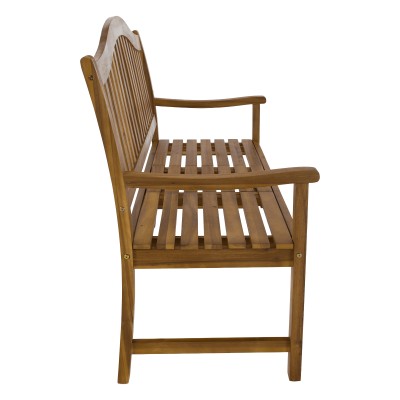 Bancă de grădină cu măsuţă, lemn de salcâm, TAIMA