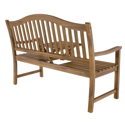 Bancă de grădină cu măsuţă, lemn de salcâm, TAIMA