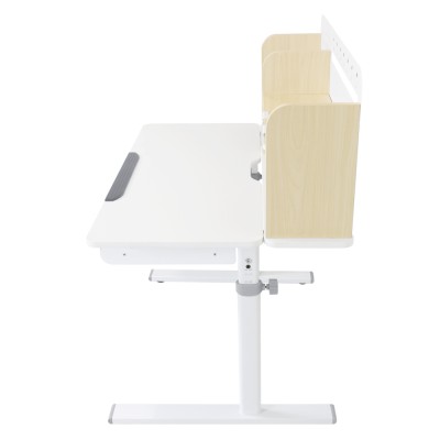 Birou crescător, natural/alb, ADAN