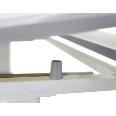 Birou şi scaun crescător, gri/alb, set ZION