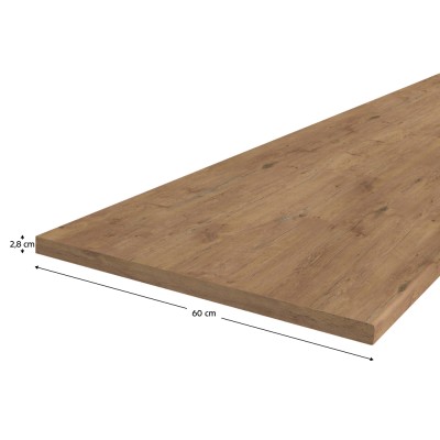 Blat de lucru, grosime 2,8 cm, 4262, stejar lancelot