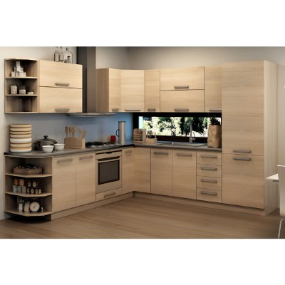 Blat de lucru, grosime 3,8 cm, K203 PE, granit antracit