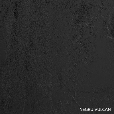 Blat de lucru, grosime 3,8 cm, negru vulcan