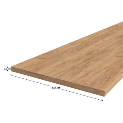 Blat de lucru, K003, grosime 3,8 cm, stejar artisan auriu