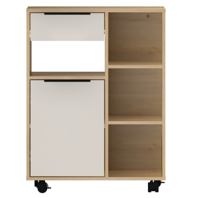 Bufet cu o uşă, stejar artisan/caşmir, LILIEN TYP 3