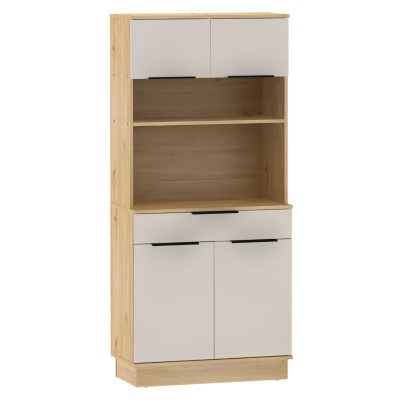 Bufet cu paru uşi, stejar artisan/caşmir, LILIEN TYP 1
