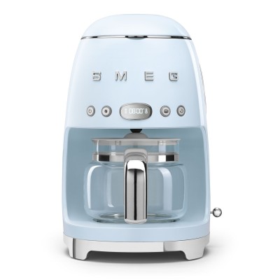 Cafetiera SMEG, albastru pastel - DCF02PBEU