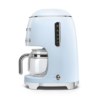 Cafetiera SMEG, albastru pastel - DCF02PBEU
