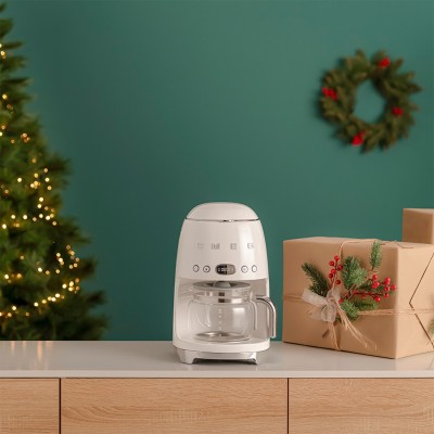 Cafetiera SMEG, crem - DCF02CREU